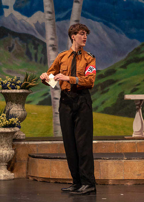Sound-of-Music costume hire-Rolf Gruber, the 17-year-old Nazi delivery boy who is in love with Liesl-Nazi hitler jugend